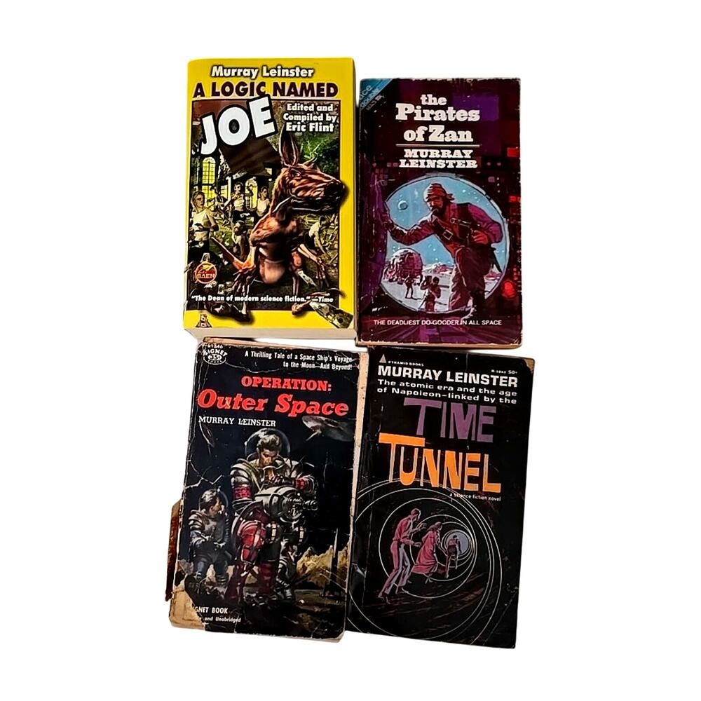 Lot of 4 Time Tunnel, The Pirates of Zan by Murray Leinster Paperback Books